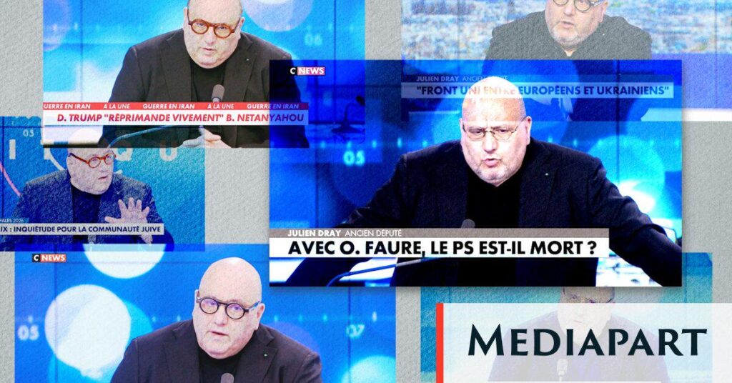 How CNews is eating into Arcom with Julien Dray’s speaking time