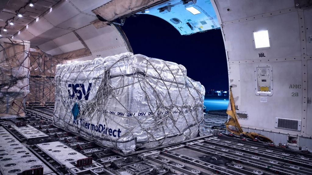 DSV launches Luxembourg–Indianapolis pharma air route