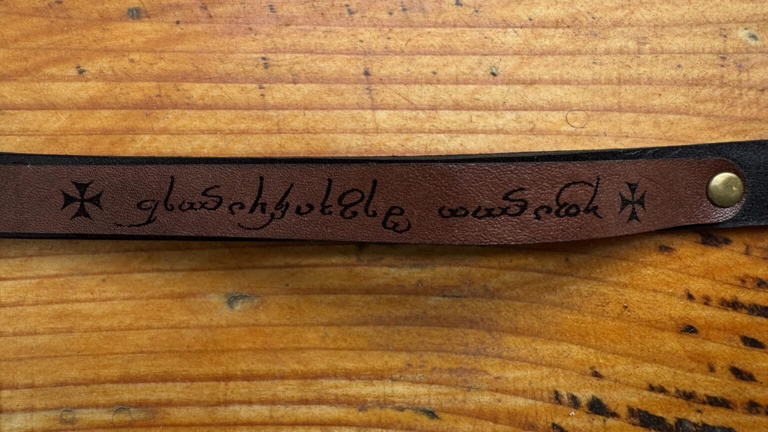 Can someone translate writing on this bracelet?