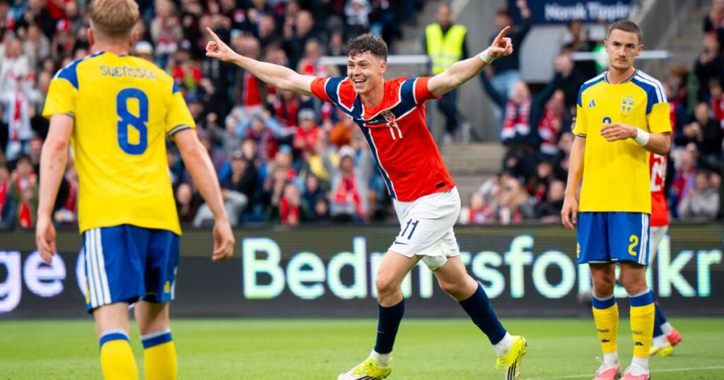 Norway 3-1 Sweden: No Haaland, no problem as Larsen scores twice in friendly win Norway 3-1 Sweden: No Haaland, no problem as Larsen scores twice in friendly win