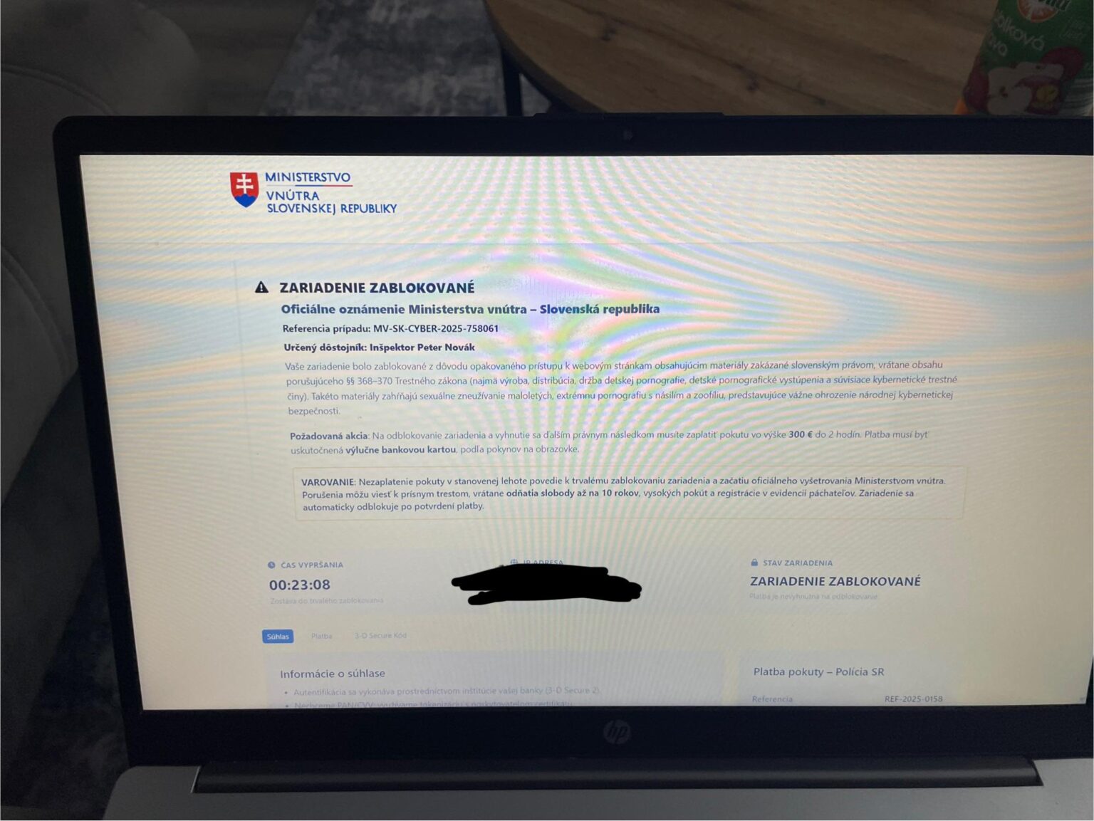 is this a scam?? I was watching a movie online this morning and now when I went to close the pc this came up and I can't close it