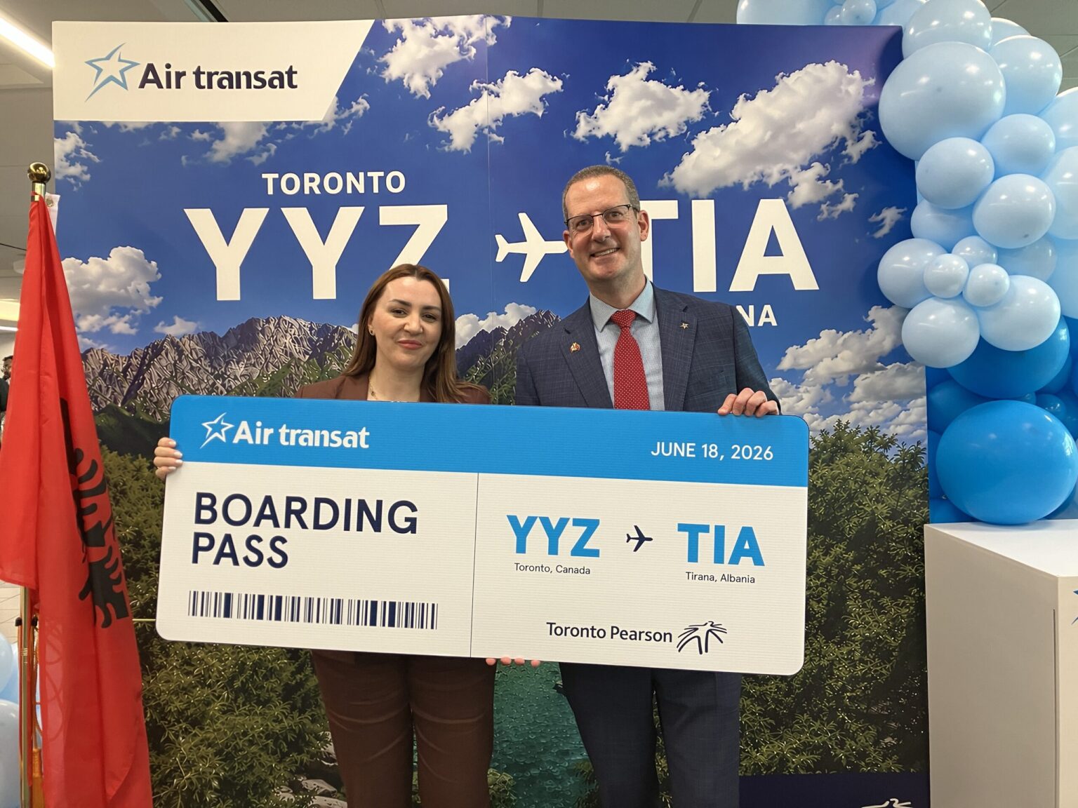 Air Transat launches first-ever nonstop Canada–Albania flight, opening gateway to the Balkans Air Transat launches first-ever nonstop Canada–Albania flight, opening gateway to the Balkans