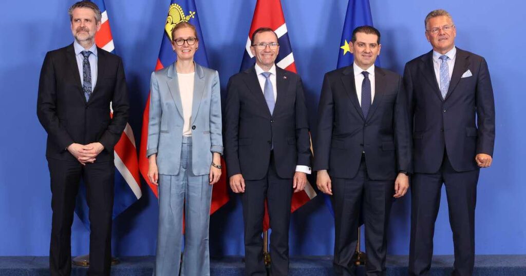 Norway's foreign minister in an interview with RÚV: "The EEA agreement is more difficult to implement than before" - RÚV.is