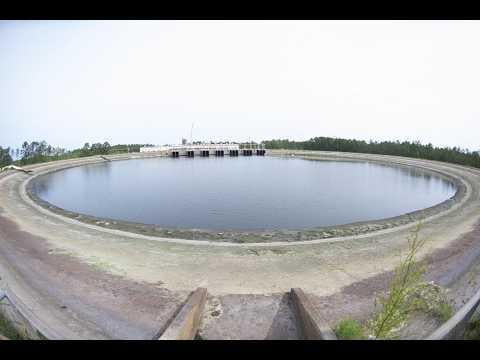 NASA Drains 66-Million-Gallon Reservoir to Upgrade Critical Water System