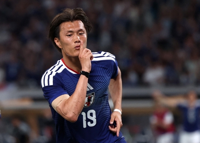 Japan won 1-0 in the warm-up match and opening ceremony against Iceland at the National Stadium in Tokyo, Japan, on May 31 (Korea time). Photo = AP = Yonhap News
