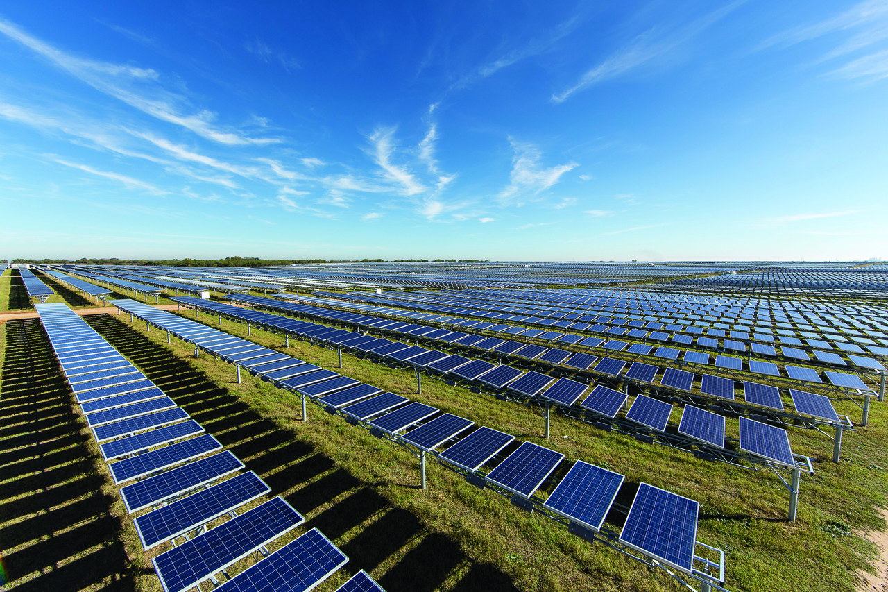 The Alamo 1 solar power plant developed by OCI Energy in San Antonio, Texas (OCI Holdings)