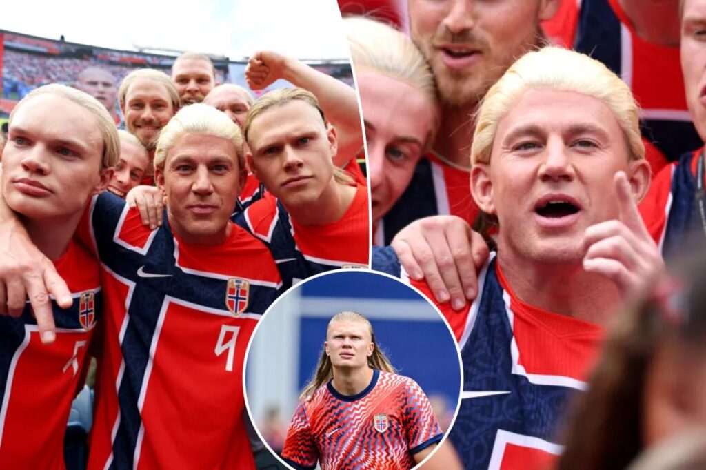 Channing Tatum joins Norway Erling Haaland lookalikes at World Cup