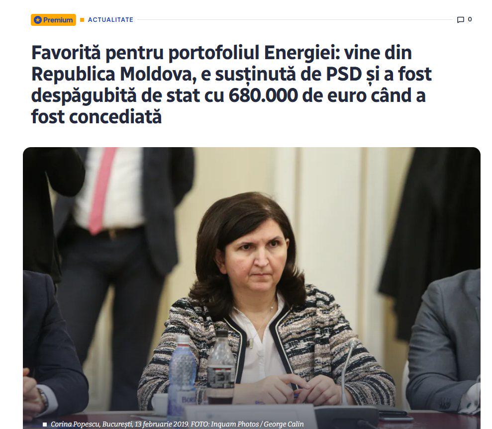 Possible future Minister of Energy in the hypothetical Tomac government