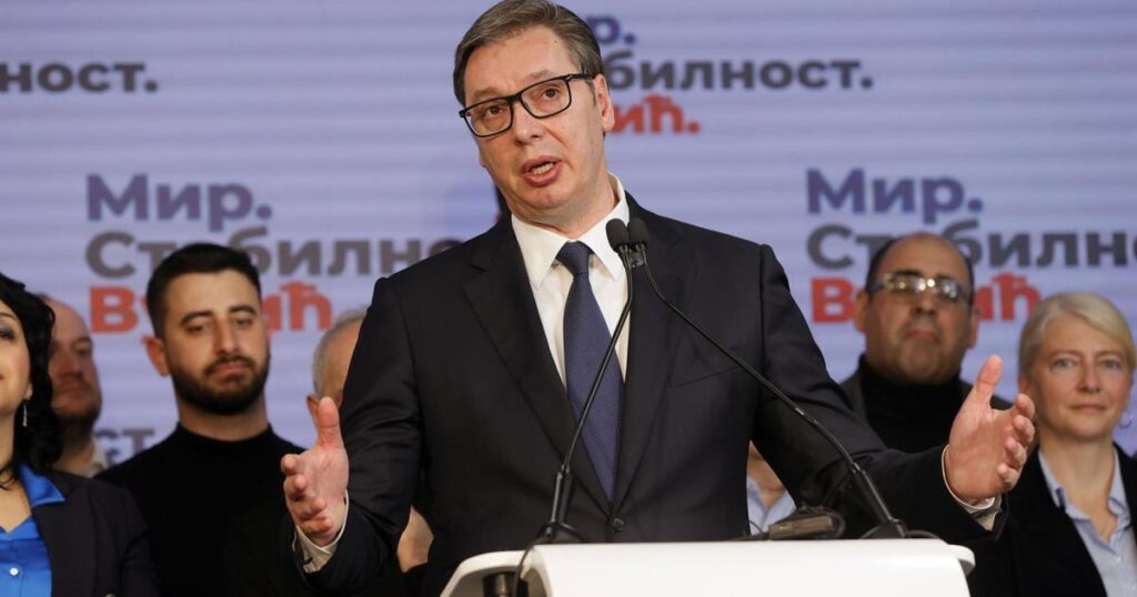 Vucic announces he will leave the Presidency of Serbia "in a few weeks"