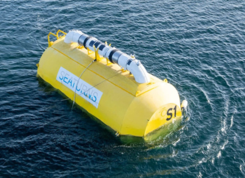 Seaturns Deploys Full-Scale Wave Energy Demonstrator Energías Renovables