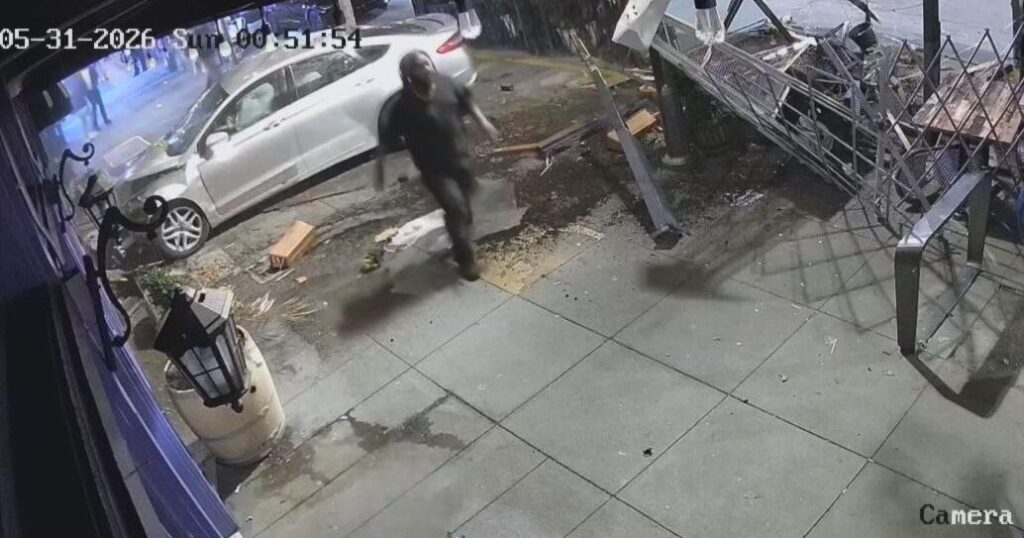 Video shows driver plowing into businesses in San Francisco's Castro District