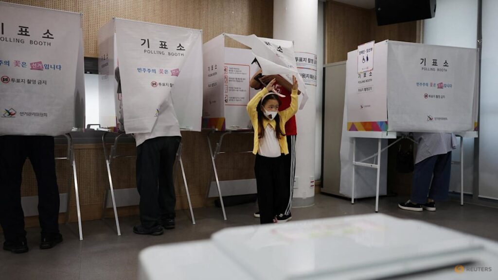 South Koreans vote in local elections seen as gauge of President Lee’s first year South Koreans vote in local elections seen as gauge of President Lee's first year
