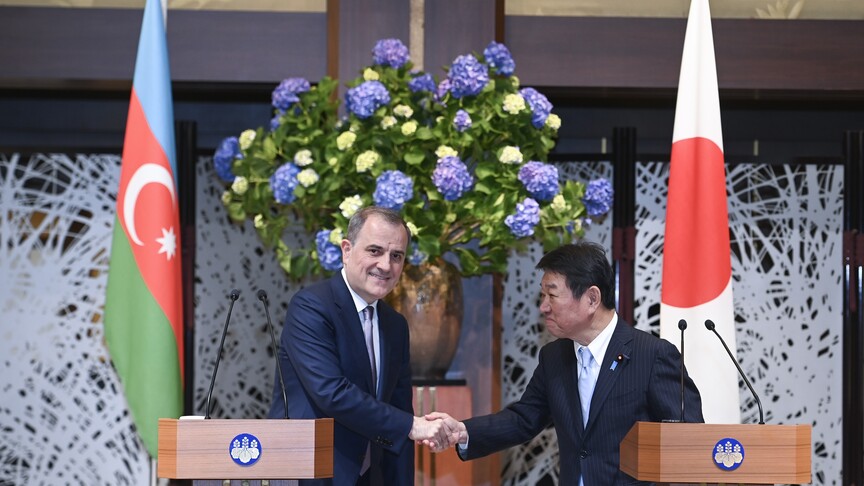 Japanese, Azerbaijani top diplomats discuss energy cooperation in Tokyo Content media