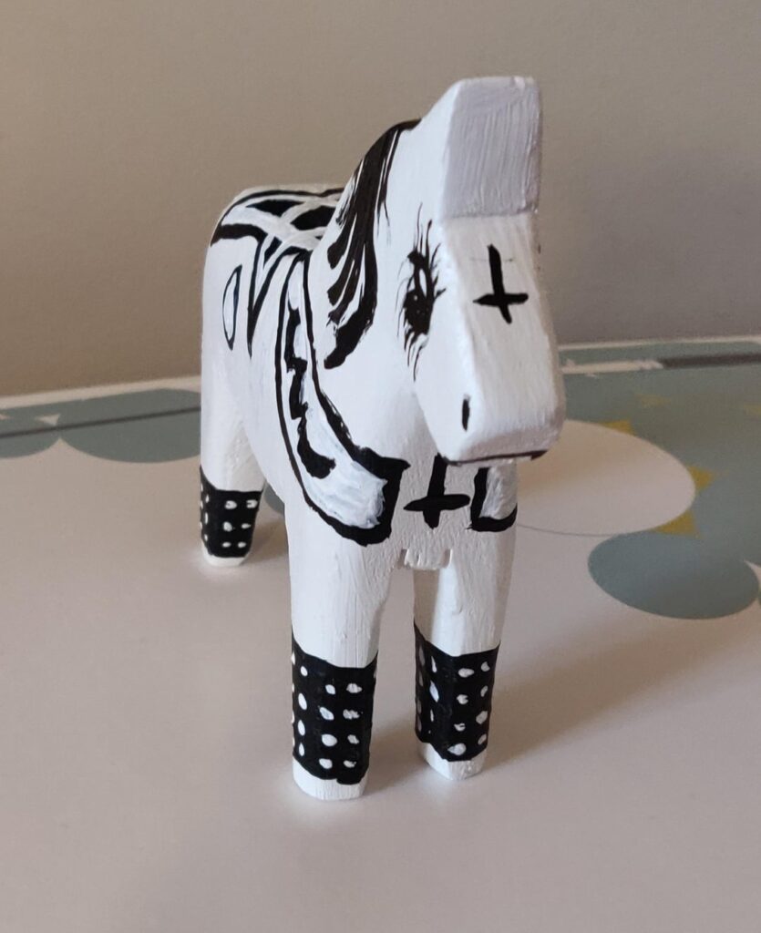 Death Metal Dala Horse