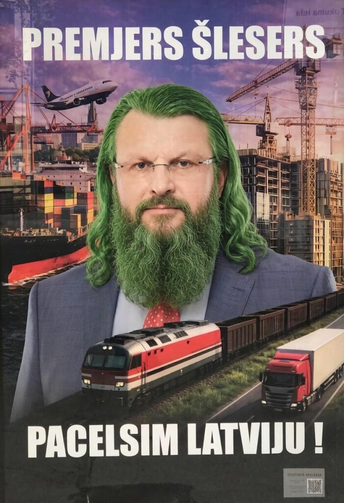 Let's raise Latvia!
