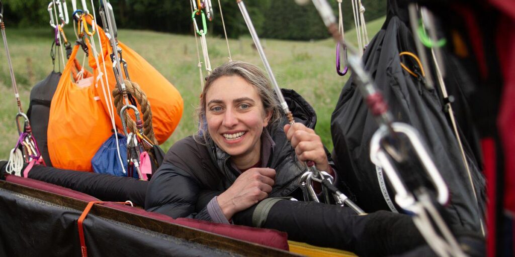 Adventurer becomes first British woman to cross Atlantic by hydrogen balloon