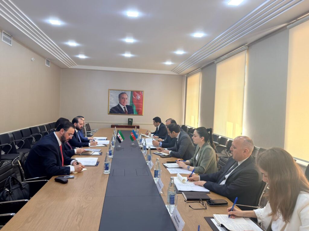 Azerbaijan, Syria hold first consular consultations (PHOTO) Azerbaijan, Syria hold first consular consultations (PHOTO)