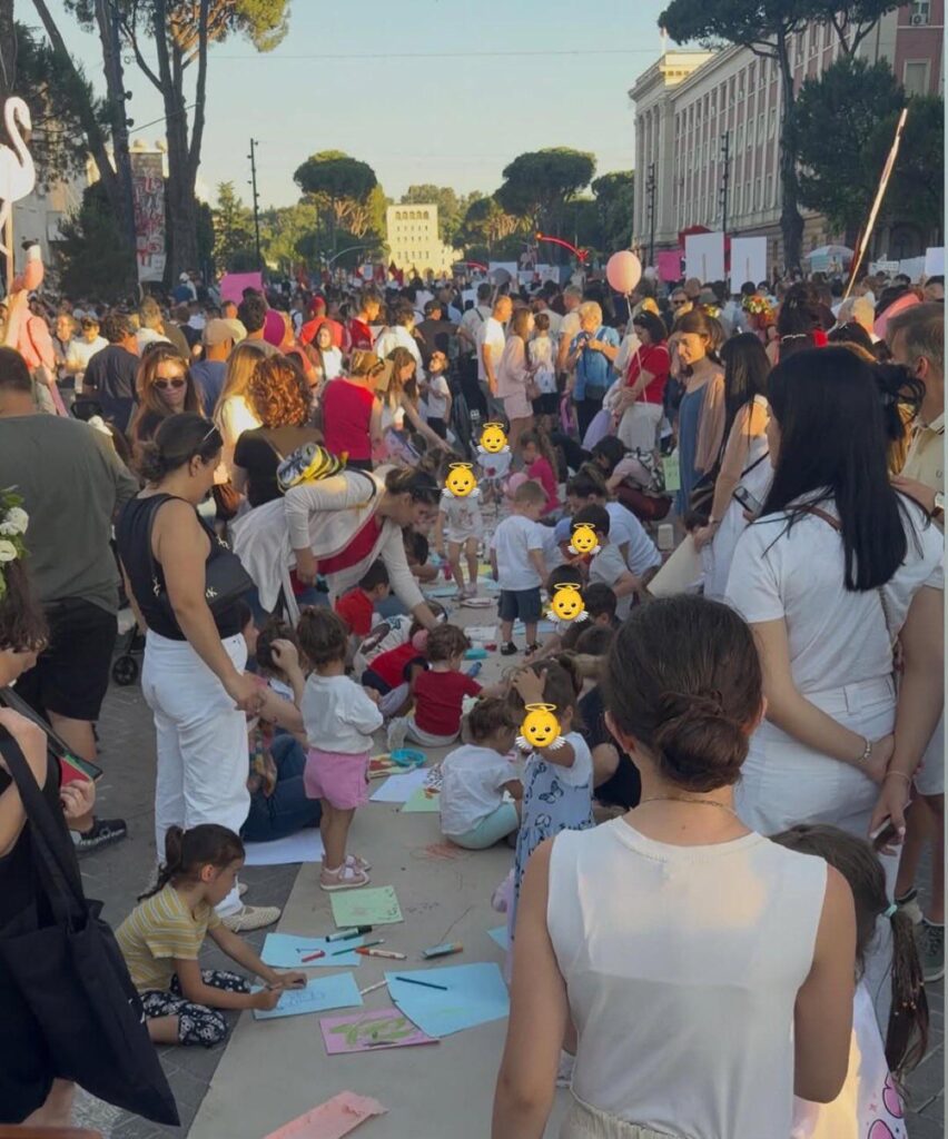 The most beautiful photo from the most beautiful protest
