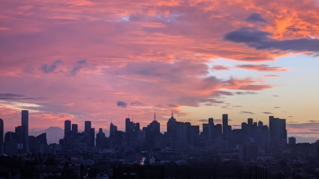 Sunset from Hawthorne