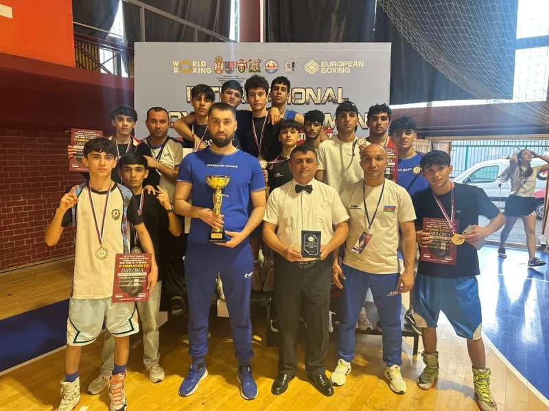 Azerbaijani juniors secure 13 medals in Nations Cup boxing