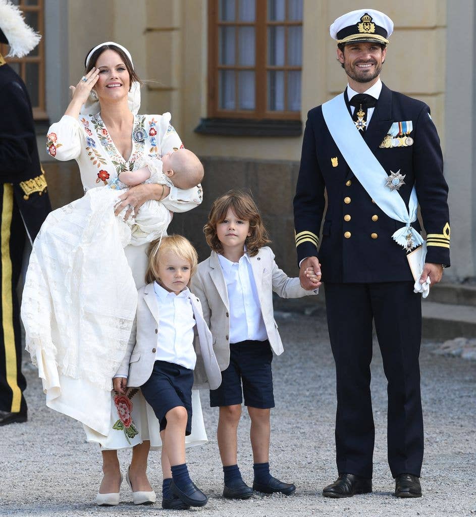 Prince Julian suffered a crack to the arm