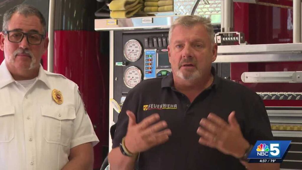 Stowe Fire Department welcomes Austrian firefighter during exchange Stowe Fire Department welcomes Austrian firefighter during exchange