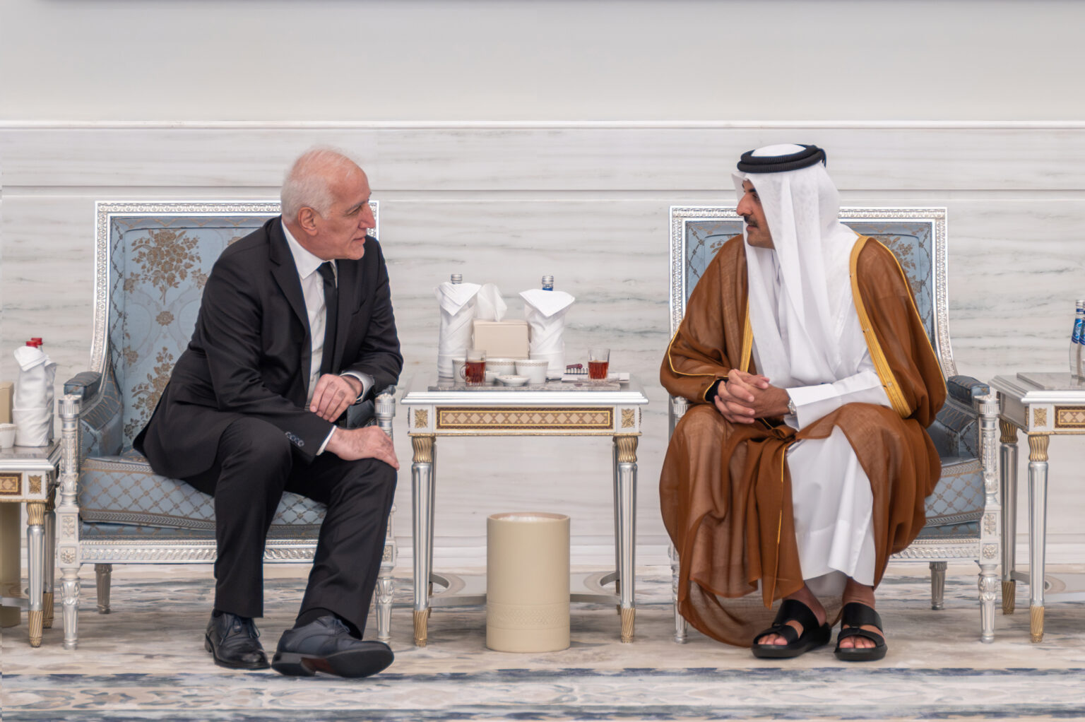HH The Amir Receives President of Armenia Slider Image