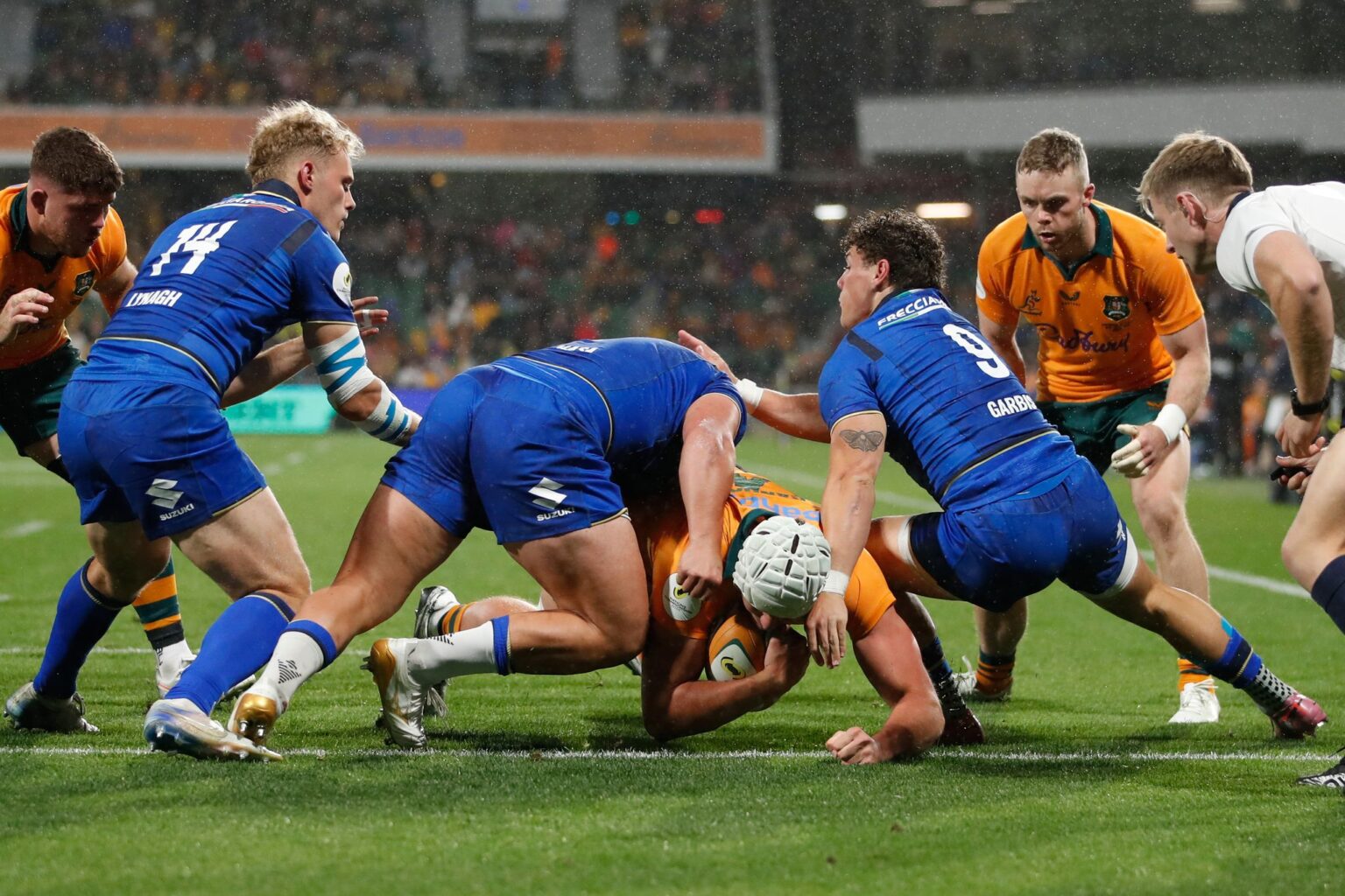 Schmidt signs off in style as the Wallabies beat Italy 57-10 to end a 6-test skid Schmidt signs off in style as the Wallabies beat Italy 57-10 to end a 6-test skid
