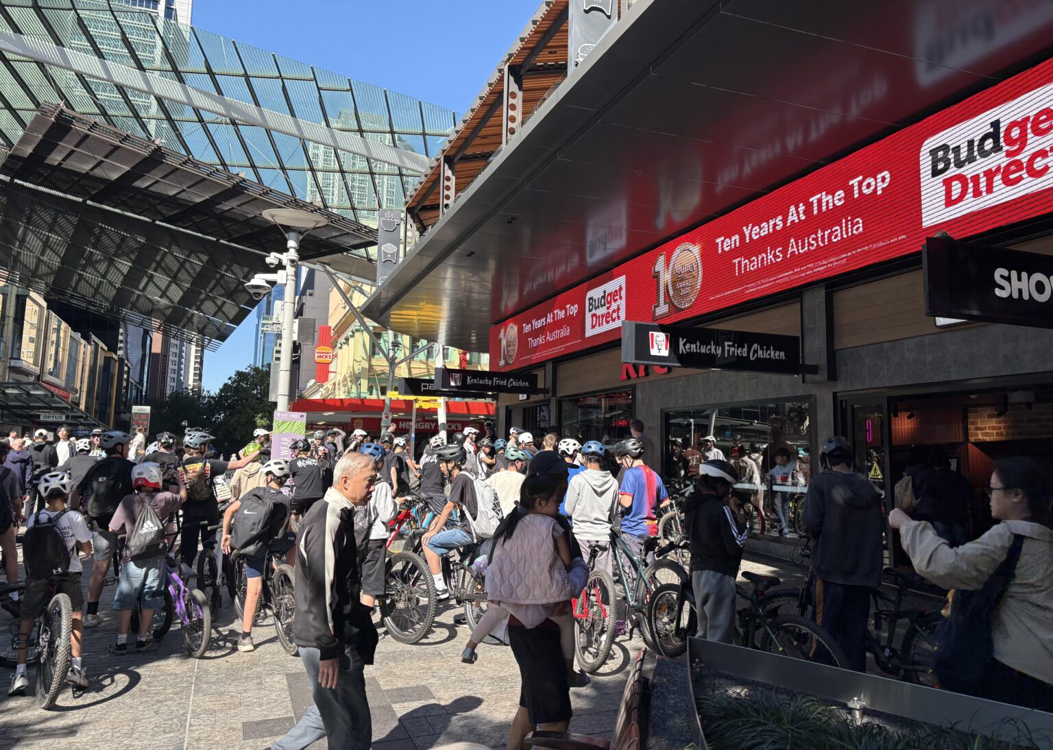 When did Brisbane CBD become this busy?