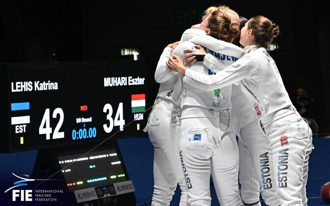 Estonia’s women’s épée team climb to number 4 in the world | News Estonia's women's épée team climb to number 4 in the world | News