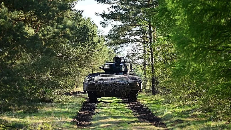 Mechanised infantry battalion 122 from Oberviechtach operates Puma tanks (stock image).