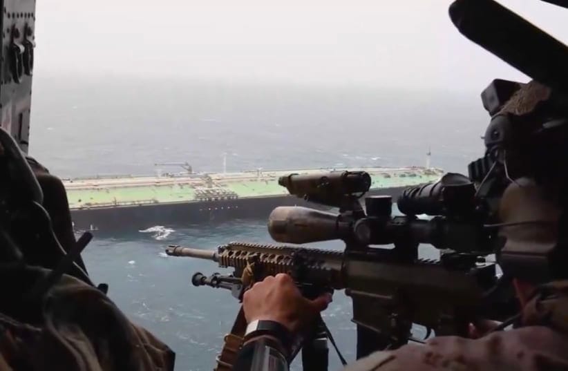US forces operating in the Strait of Hormuz, July 17, 2026.