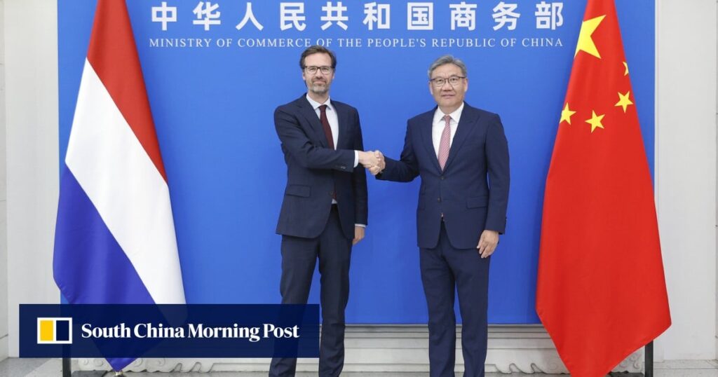 Beijing seeks chip stability and fair market access during Dutch trade minister’s trip Beijing seeks chip stability and fair market access during Dutch trade minister’s trip