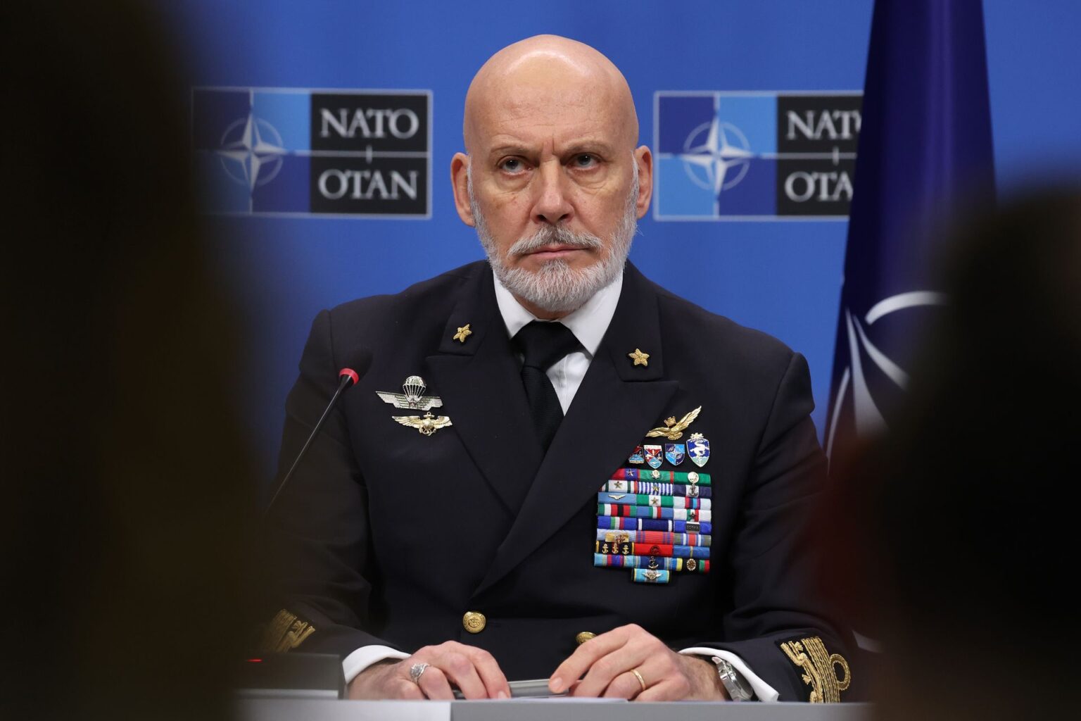 We’re ready to make any Russian move cost far more than it’s worth — NATO military chief in exclusive interview NATO military chief Admiral Giuseppe Cavo Dragone in Ankara, Turkey, on July 8, 2026.