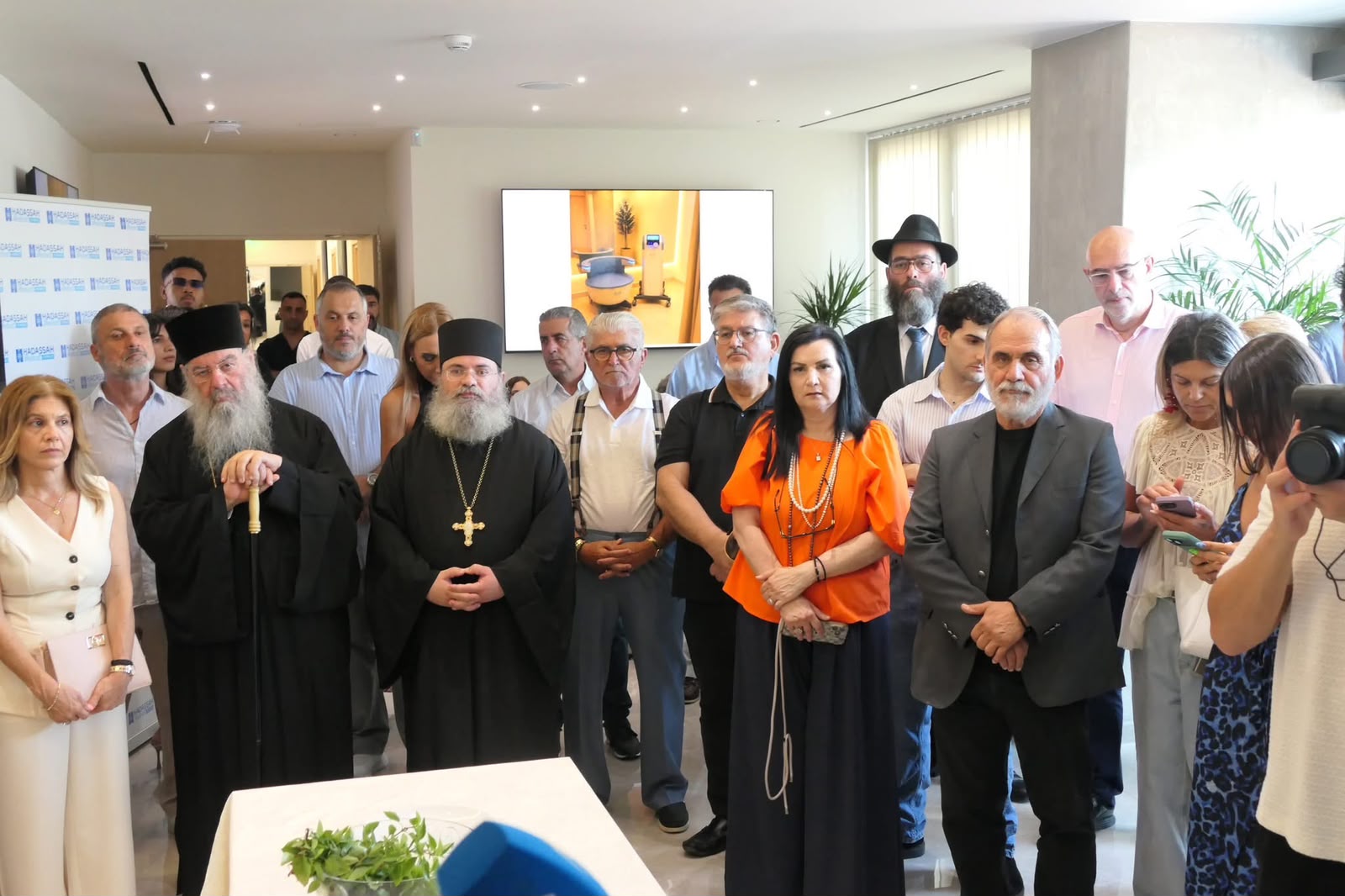 Chief Rabbi of Cyprus Arie Zeev Raskin, Limassol, medical centre