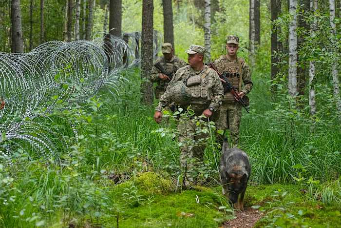 Ukraine is still fortifying its border with Belarus years after Russia invaded from there Ukraine is still fortifying its border with Belarus years after Russia invaded from there