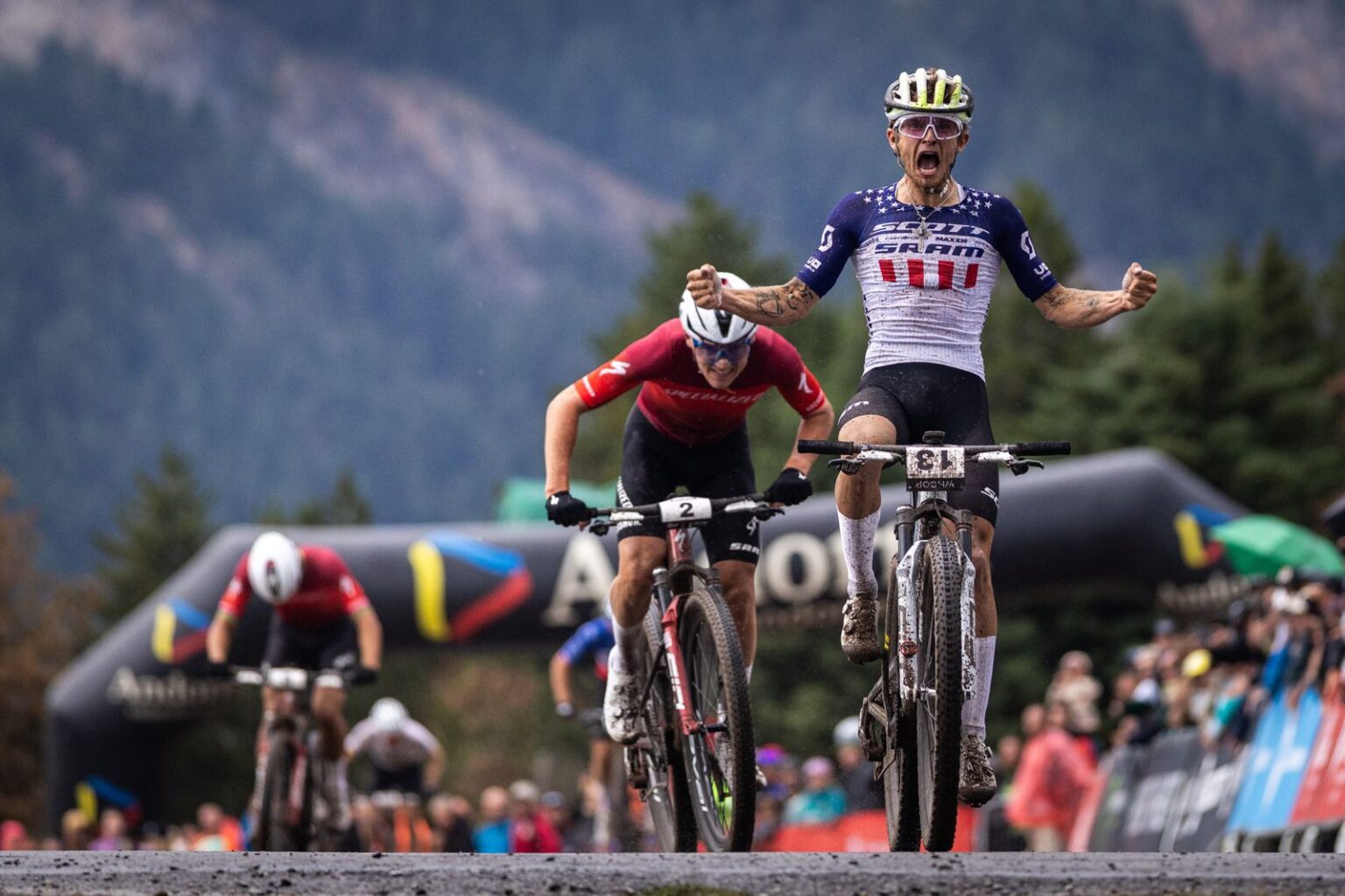 Bjorn Riley wins first World Cup at Andorra XCC Bjorn Riley wins first World Cup at Andorra XCC