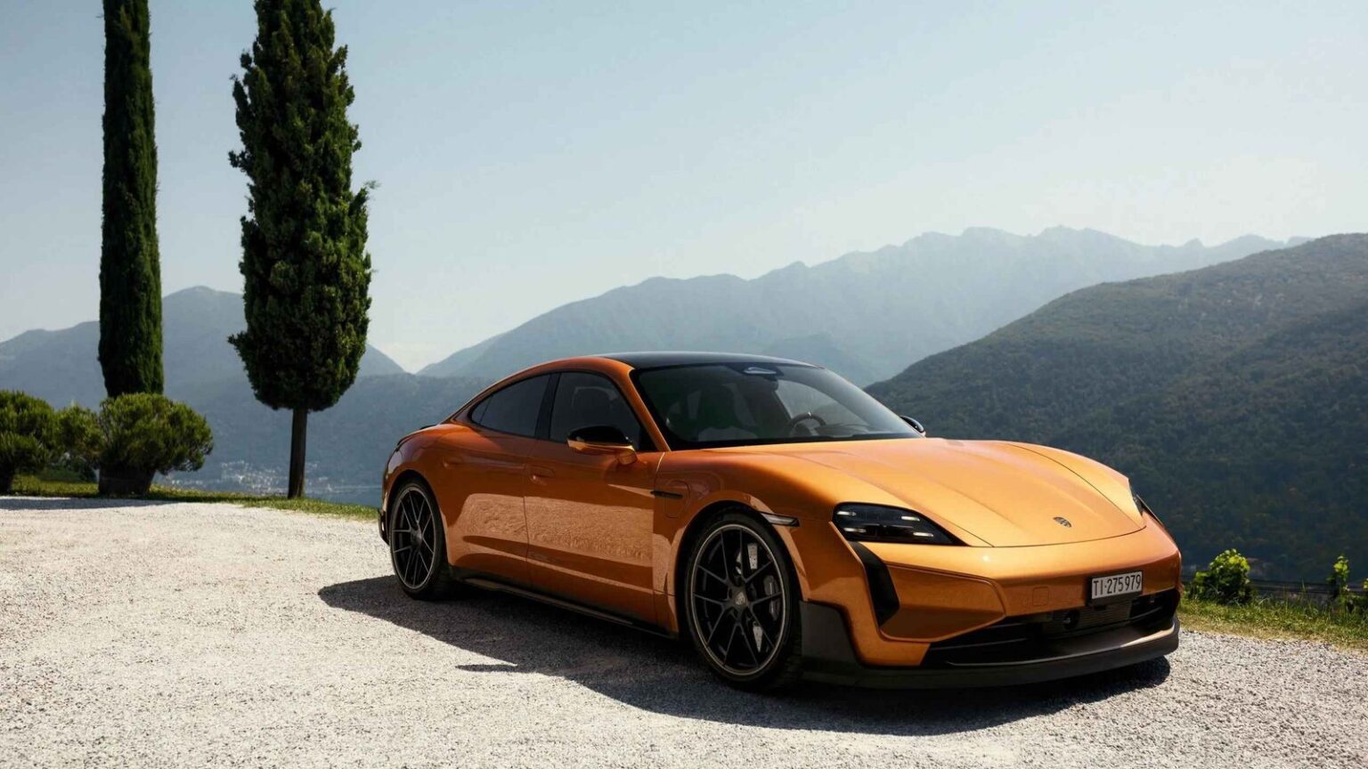 Porsche builds a bespoke Taycan for a Swiss buyer who already owns three