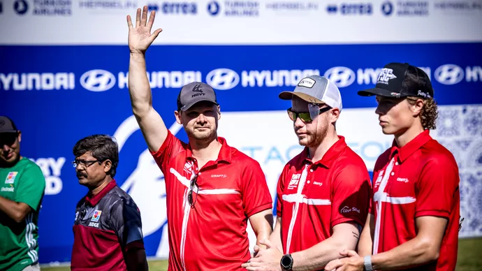 Denmark ends 2026 campaign with gold in compound men team at Madrid