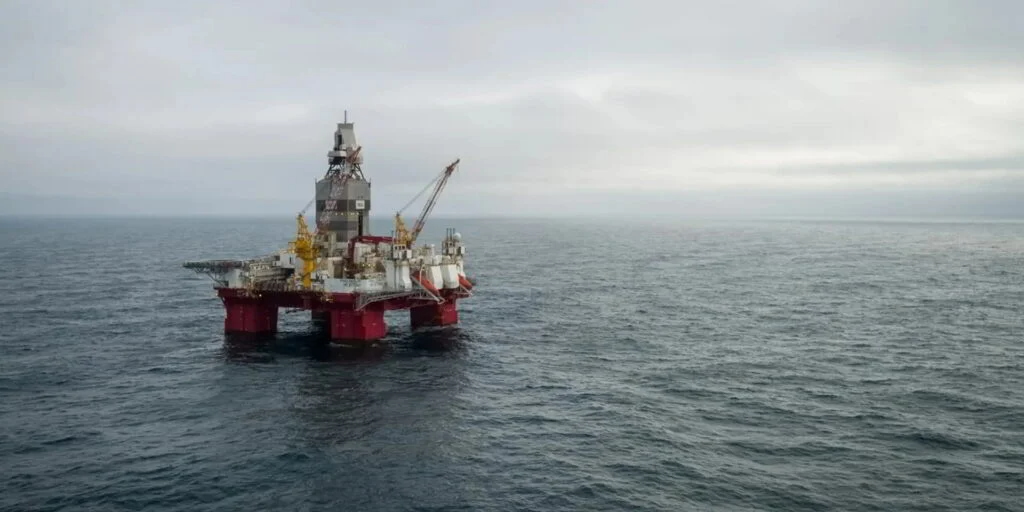 Transocean Enabler rig at sea
