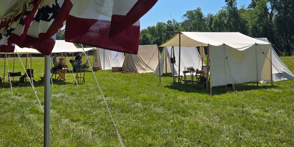 Reenactment reflects on the Civil War