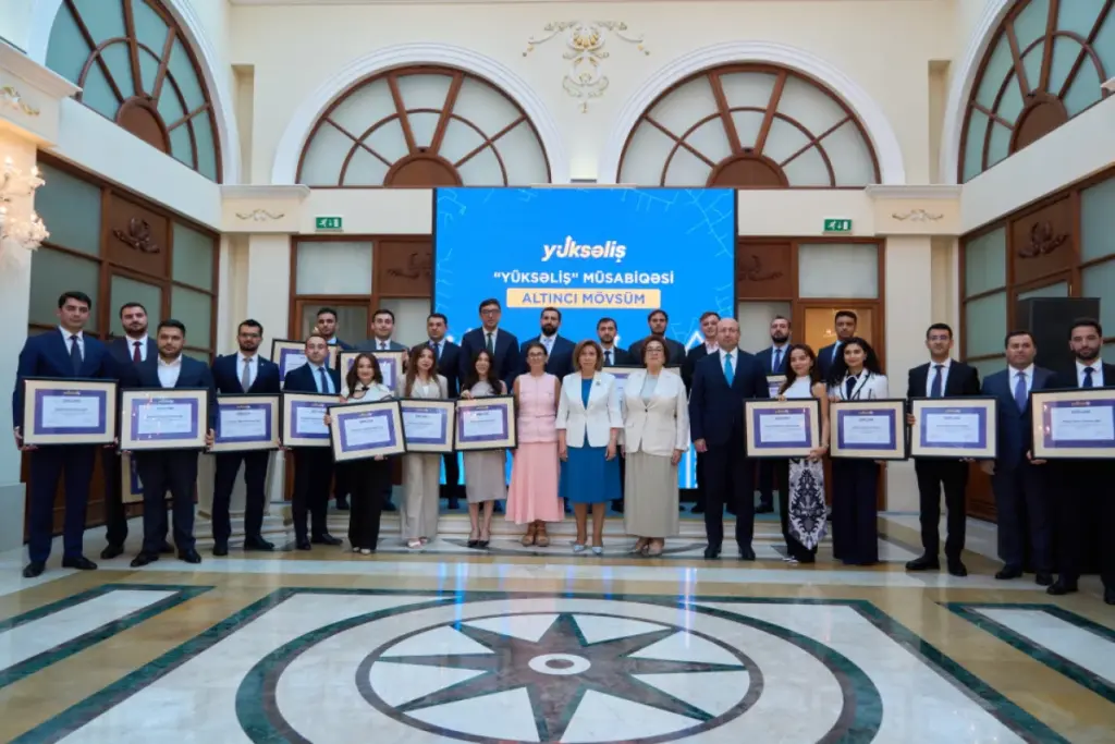 Winners of the sixth Yukselish competition awarded in Baku Winners of the sixth Yukselish competition awarded in Baku