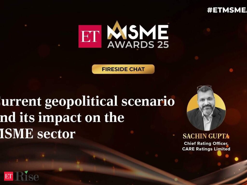 Geopolitics, supply chains & the future of India’s MSMEs – The Economic Times Video The Economic Times