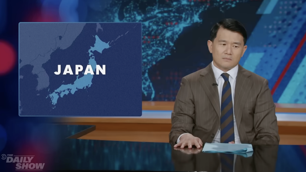 ‘Daily Show’ host Ronny Chieng reacts to Trump saying ‘Islamic Republic of Japan’ 'Daily Show' host Ronny Chieng reacts to Trump saying 'Islamic Republic of Japan'