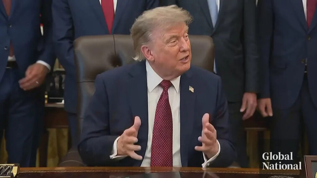 Trump tariff threats continue amid wildfire response cuts Trump tariff threats continue amid wildfire response cuts