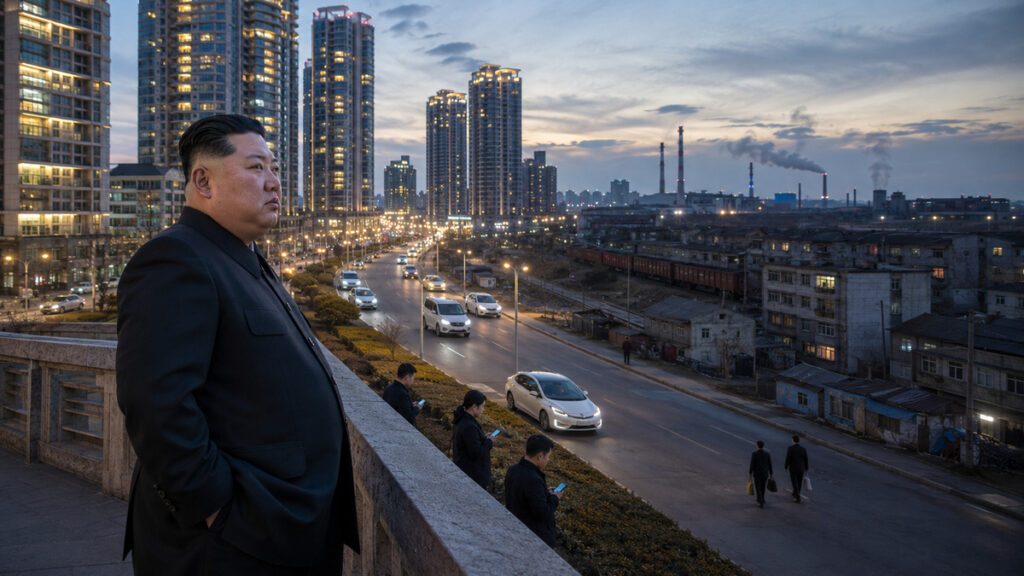 Illuminated streets, electric cars, and apps in Pyongyang: what's behind the surprising economic recovery announced by Kim Jong-un in North Korea