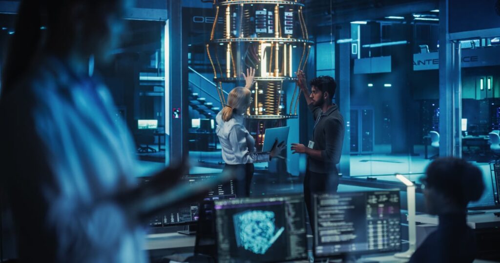 Forget IonQ, Rigetti Computing, and D-Wave Quantum. This Trillion-Dollar Artificial Intelligence (AI) Stock Is the Best Quantum Computing Opportunity, and It’s Currently Trading at a 7-Year Valuation Low. Two scientists in a lab conducting quantum experiments.