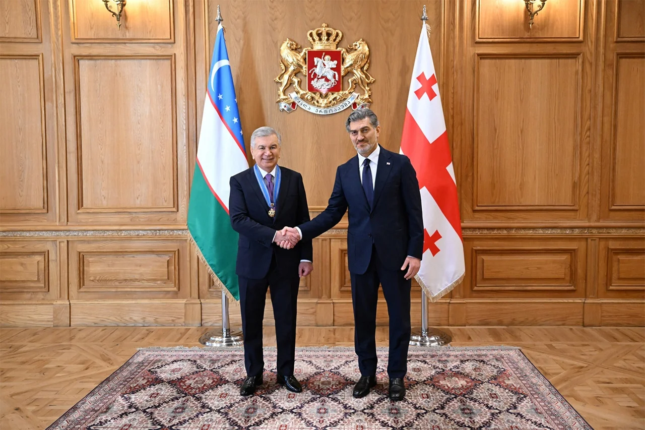 Shavkat Mirziyoyev honored with Georgia's highest award — UzDaily.uz - Bytes Europe