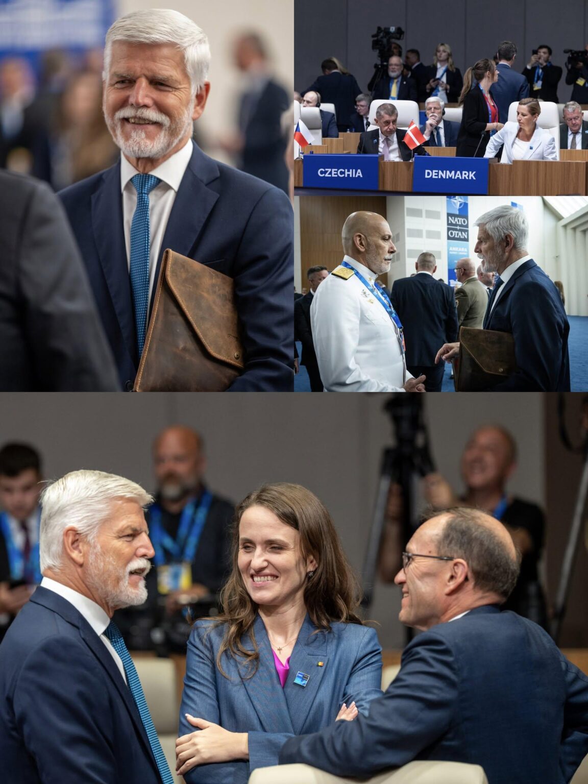 Photo of representatives of the Czech Republic in the official NATO report from the summit in Ankara