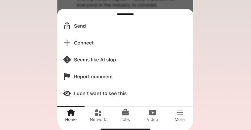 Over one million people have clicked LinkedIn’s AI slop button Over one million people have clicked LinkedIn’s AI slop button